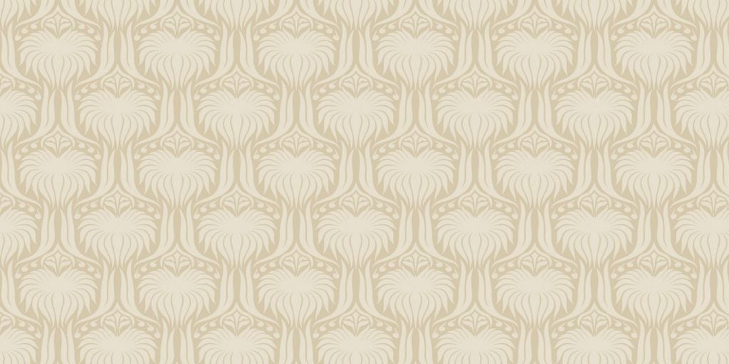 Motifs Lotus beige