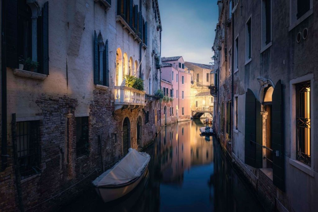 Canal romantique de Venise